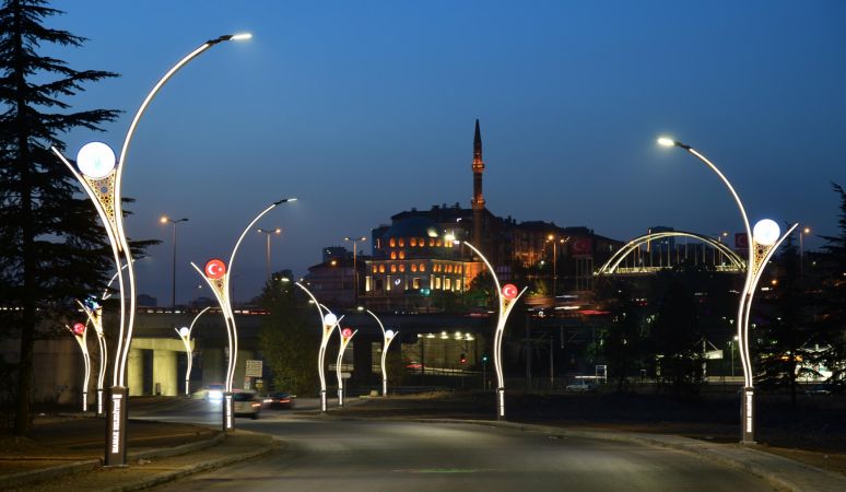 Ankara Mamak’ta Ay-yıldızla  görsel şölen 5