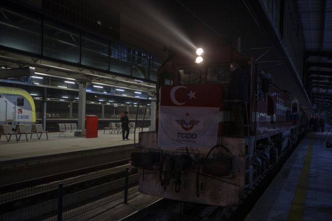 Türkiye-Çin ilk ihracat treni Ankara'dan geçti 7