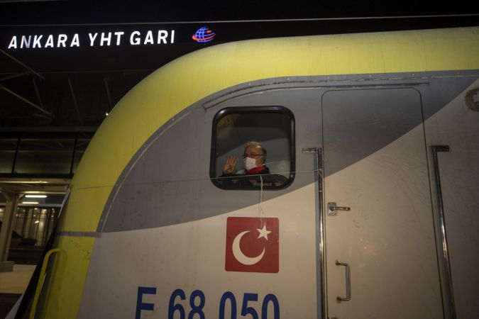 Türkiye-Çin ilk ihracat treni Ankara'dan geçti 10