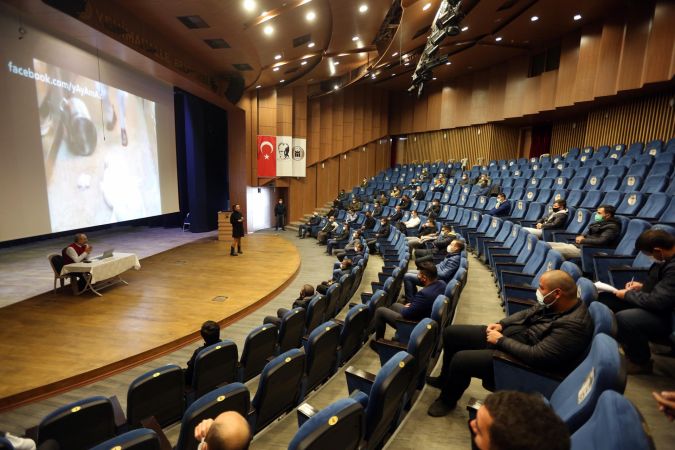 Ankara Yenimahalle Belediyesi'nden personele İş güvenliği ve Covid-19 eğitimi 1