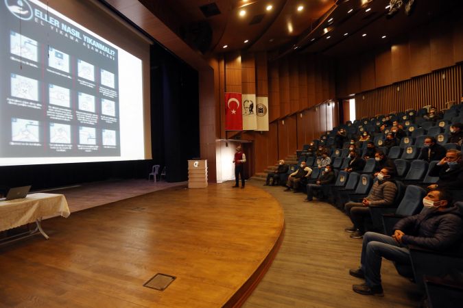 Ankara Yenimahalle Belediyesi'nden personele İş güvenliği ve Covid-19 eğitimi 5