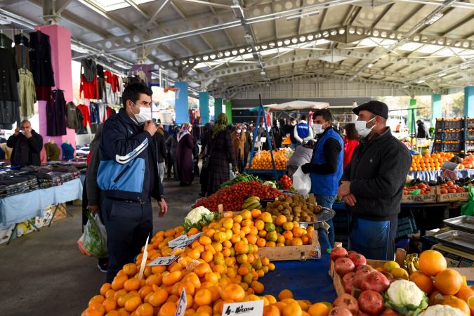 Ankara Altındağ’da pazarlar kontrol altında 4