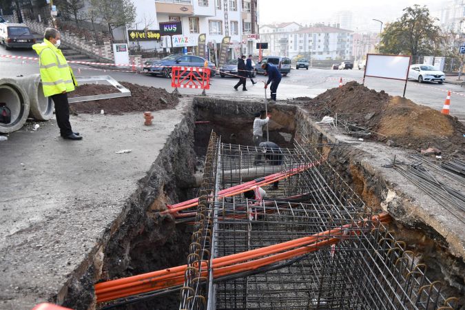 Ankara Büyükşehir’den Mamak ve Yenimahalle’de sel manzaralarına son 3