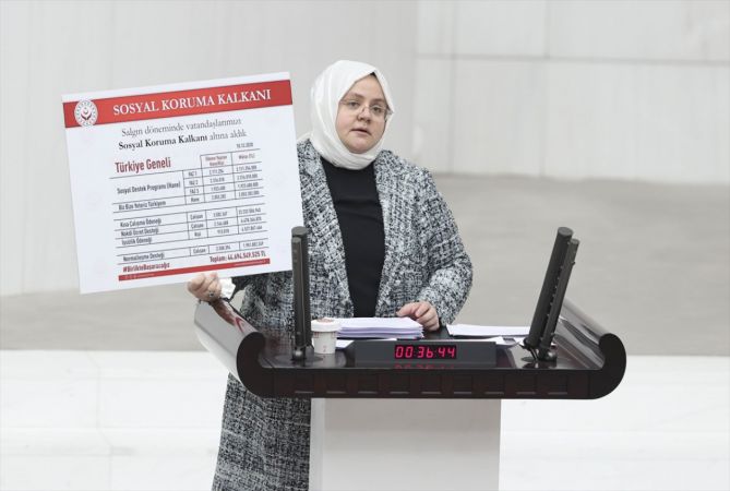 2021 yılı bütçesi TBMM Genel Kurulu'nda Bakan Zehra Zümrüt Selçuk konuşma yaptı 5