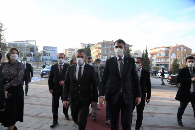 Bakan Kurum Ankara Pursaklar Belediye Başkanı Ertuğrul Çetin'i Ziyaret Etti 1