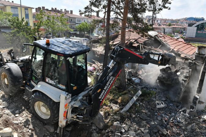 Ankara Mamak'ta 743 kaçak yapı yok edildi 6