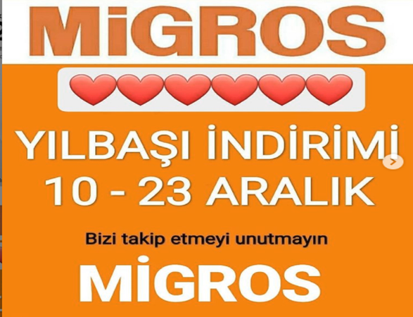 Migros 10-23 Aralık 2020 Aktüel Ürünler Kataloğu! Ankara’da Migros Yılbaşı Hediyelik Özel İndirim Ürünleri ve Fiyatları... 1