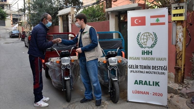 Türk STK'lardan Lübnan'daki Filistinli mültecilere eğitim ve sağlık yardımı 1