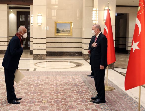 Bangladeş Büyükelçisi Mannan, Cumhurbaşkanı Erdoğan'a güven mektubu sundu 2