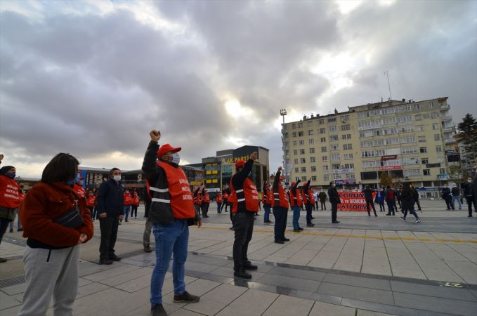 Birleşik Metal İş Sendikası Genel Başkanı Serdaroğlu'dan işten çıkarılan işçilere destek 5