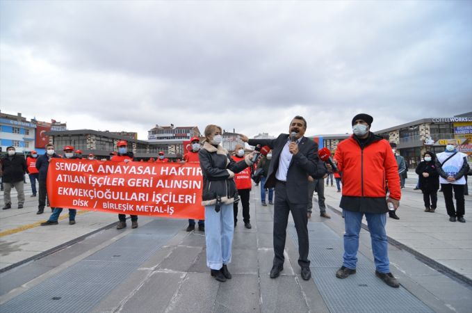 Birleşik Metal İş Sendikası Genel Başkanı Serdaroğlu'dan işten çıkarılan işçilere destek 6