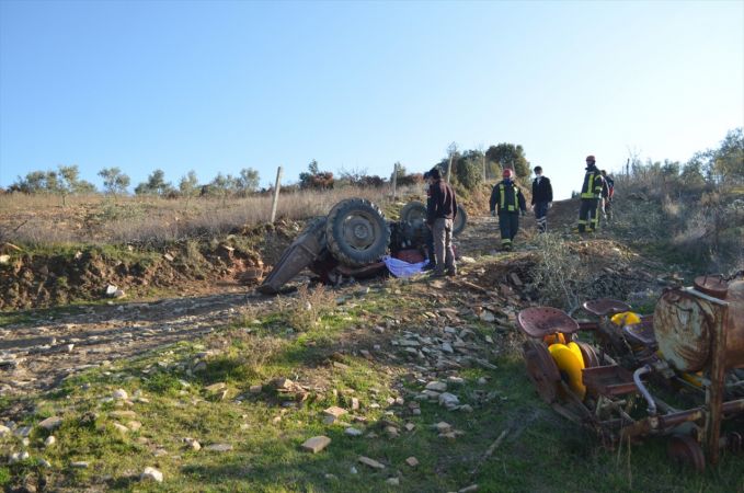 Manisa'da traktörün altında kalan sürücü öldü 3