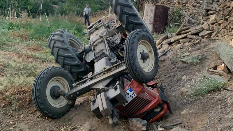 Manisa'da traktörün altında kalan sürücü öldü 1