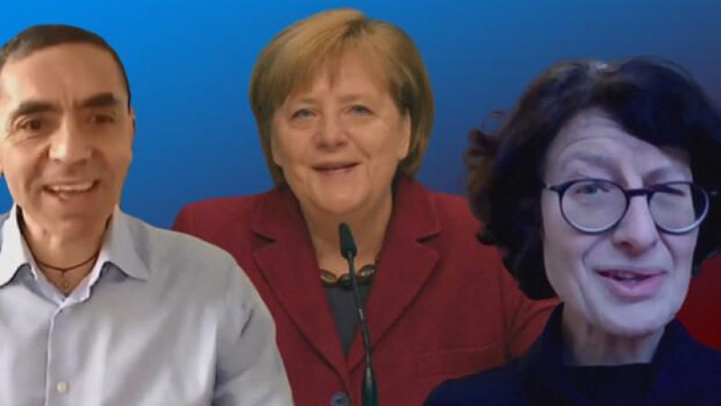 Almanya Başbakanı Merkel, Prof. Dr. Uğur Şahin ve Özlem Türeci ile gurur duyduklarını söyledi 1