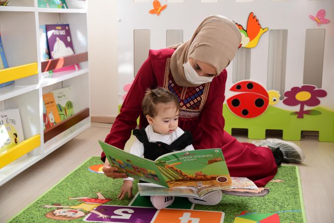 Ankara Mamak Bebek Kütüphanesi’nde Ödünç Kitap Dönemi 2