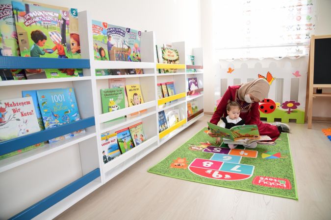 Ankara Mamak Bebek Kütüphanesi’nde Ödünç Kitap Dönemi 3
