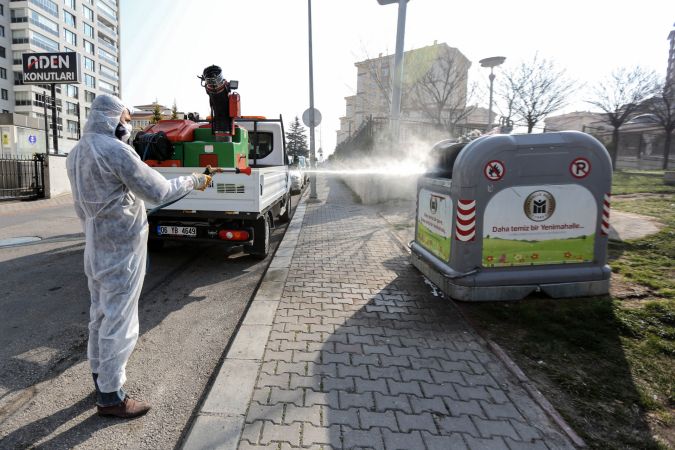 Ankara Yenimahalle'de temizlik işlerinin 2020 mesaisi 11