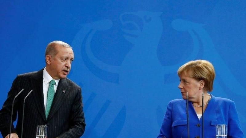 Cumhurbaşkanı Erdoğan, Almanya Başbakanı Merkel ile görüştü 3