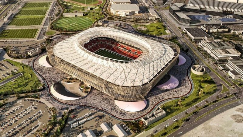 Katar'da 2022 Dünya Kupası'nın simgelerinden er-Rayyan Stadyumu açıldı 2