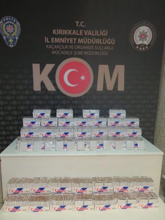 Kırıkkale'de 1,1 ton kaçak tütün ve 20 bin makaron ele geçirildi 4