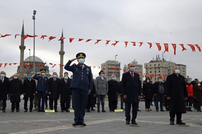 Atatürk'ün Kayseri'ye gelişinin 101. yıl dönümü dolayısıyla tören düzenlendi 3