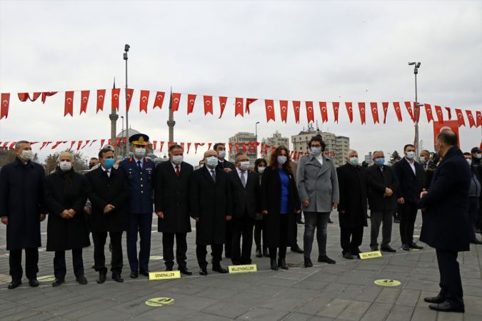 Atatürk'ün Kayseri'ye gelişinin 101. yıl dönümü dolayısıyla tören düzenlendi 7