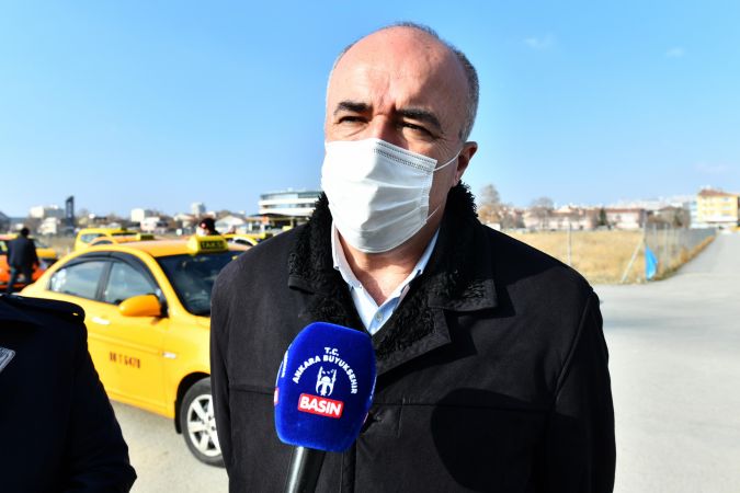 Ankara Büyükşehir Belediyesi taksici esnafına desteğini sürdürüyor 7