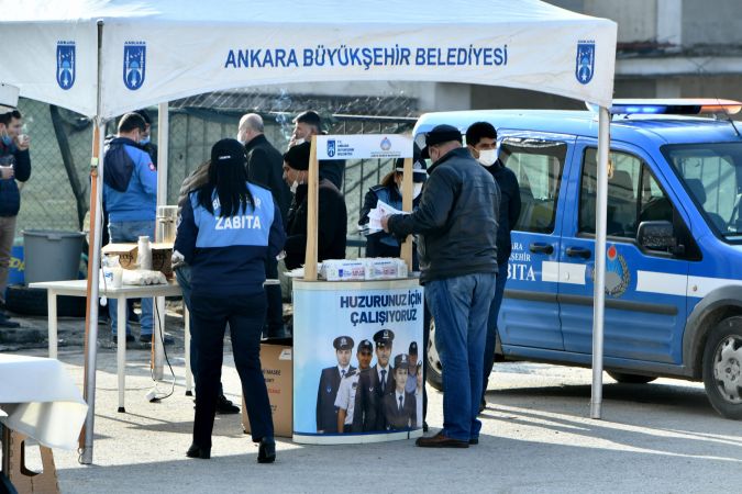 Ankara Büyükşehir Belediyesi taksici esnafına desteğini sürdürüyor 11