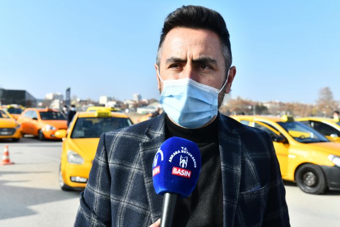 Ankara Büyükşehir Belediyesi taksici esnafına desteğini sürdürüyor 14