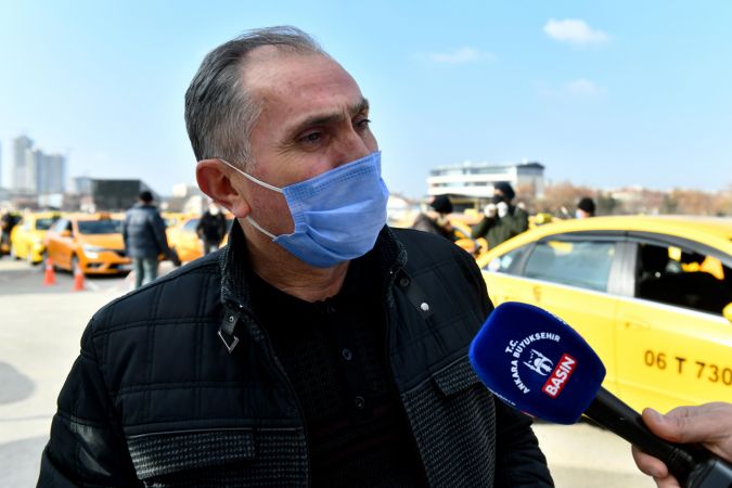 Ankara Büyükşehir Belediyesi taksici esnafına desteğini sürdürüyor 15