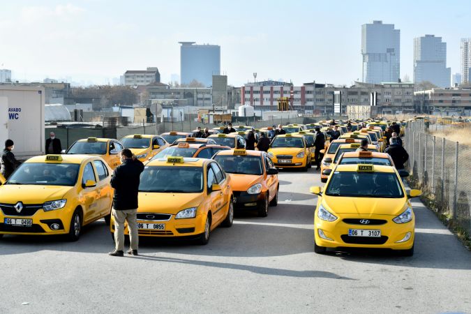Ankara Büyükşehir Belediyesi taksici esnafına desteğini sürdürüyor 8
