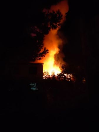 Bilecik'te hizmete başlayacak olan fırında yangın çıktı 33