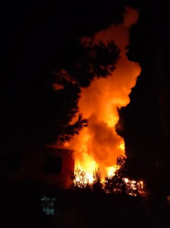 Bilecik'te hizmete başlayacak olan fırında yangın çıktı 42