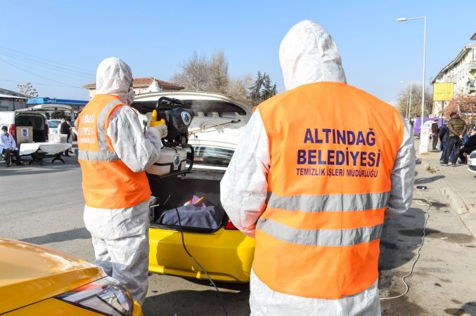 Ankara Altındağ Belediyesi’nden taksici esnafına destek... 5