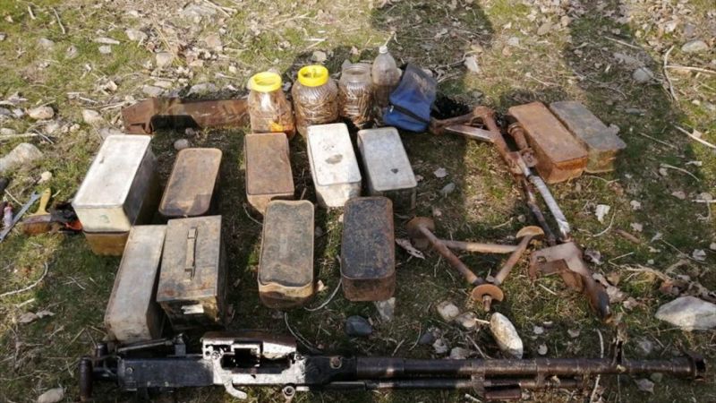 Bitlis'te terör örgütü PKK'ya ait 1 ton 50 kilogram amonyum nitrat ele geçirildi 2