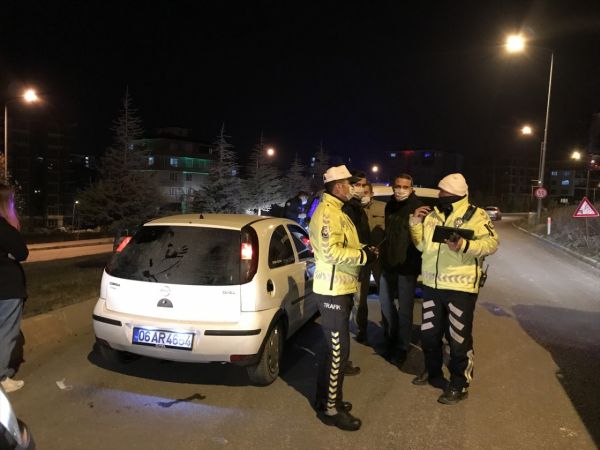 Edirne'de "dur" ihtarına uymayan alkollü sürücü kovalamaca sonucu yakalandı 1