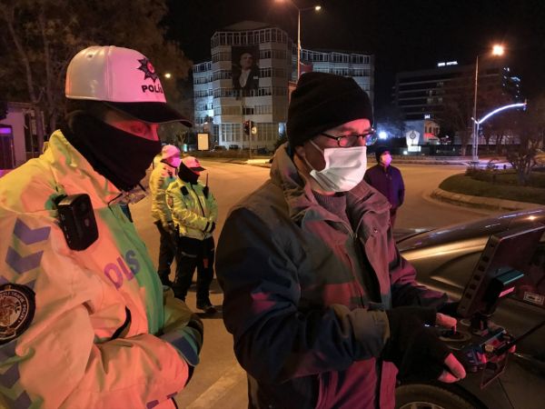 Edirne'de "dur" ihtarına uymayan alkollü sürücü kovalamaca sonucu yakalandı 2