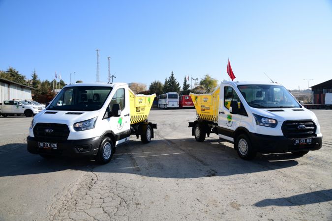 Ankara Mamak Belediyesi araç filosuna 10 yeni araç dâhil etti 3