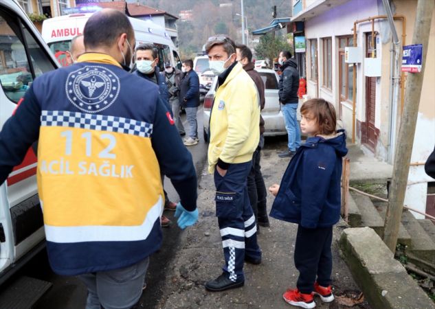 Zonguldak'ta sobadan sızan gazdan etkilenen 5 kişi hastaneye kaldırıldı 1