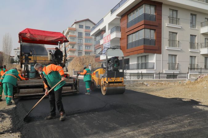 Ankara Çankaya Belediyesi asfalt çalışmalarına devam ediyor... 1