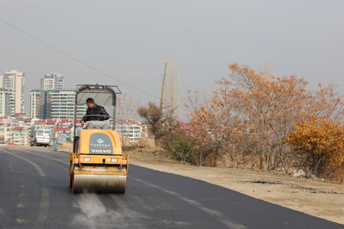 Ankara Çankaya Belediyesi asfalt çalışmalarına devam ediyor... 3
