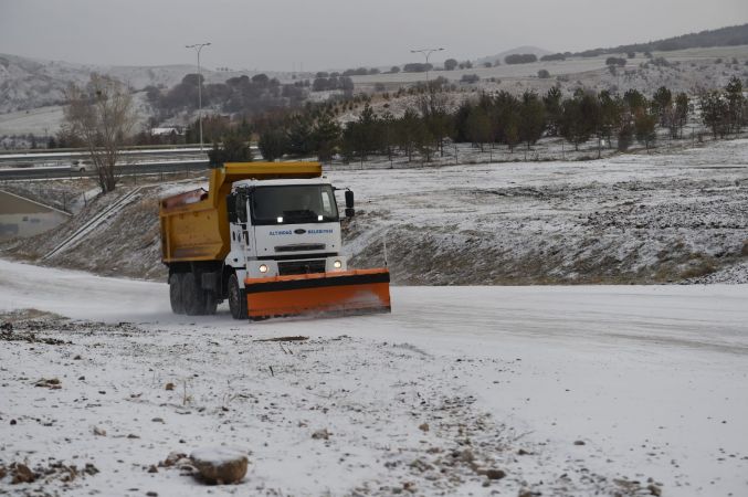 Ankara Altındağ’da kar teyakkuzu 8