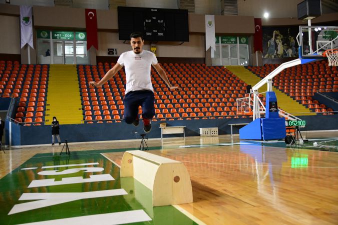 Ankara Mamak'ta Zabıta adayları spor testinde ter döktü 5