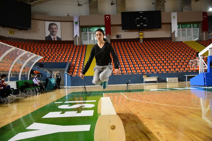 Ankara Mamak'ta Zabıta adayları spor testinde ter döktü 8