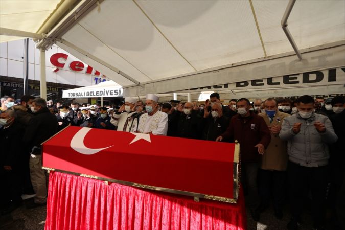 Şehit Uzman Çavuş Özbent İzmir'de son yolculuğuna uğurlandı 13