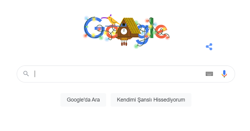 Google, yeni yılı "doodle" ile kutladı 1