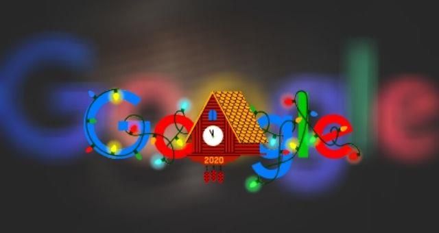 Google, yeni yılı "doodle" ile kutladı 2