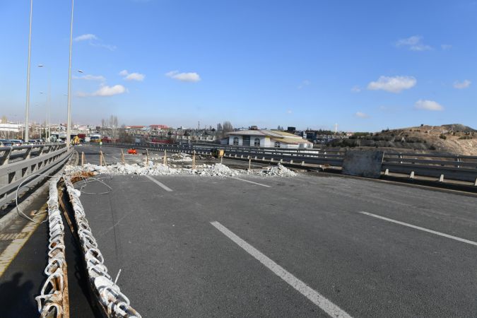 Ankara Bbüyükşehir’den köprülerde yenileme seferberliği 9