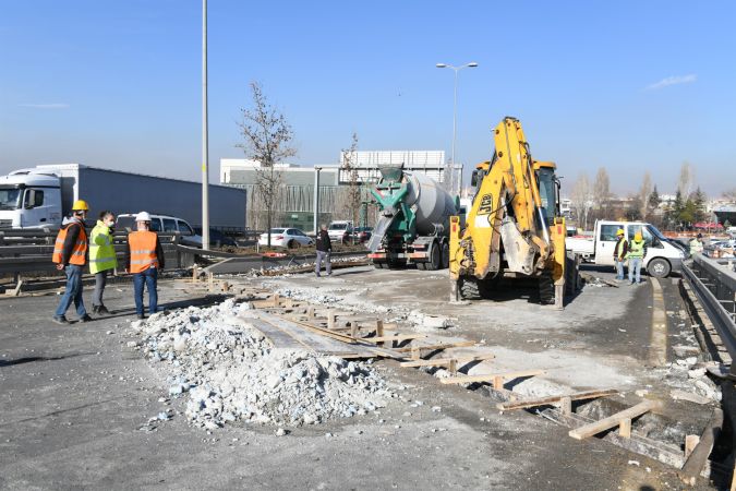 Ankara Bbüyükşehir’den köprülerde yenileme seferberliği 7