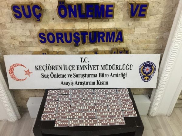Ankara Keçiören'de uyuşturucu operasyonları: 4 gözaltı 1
